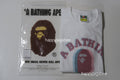 A BATHING APE GLITCH ART COLLEGE TEE