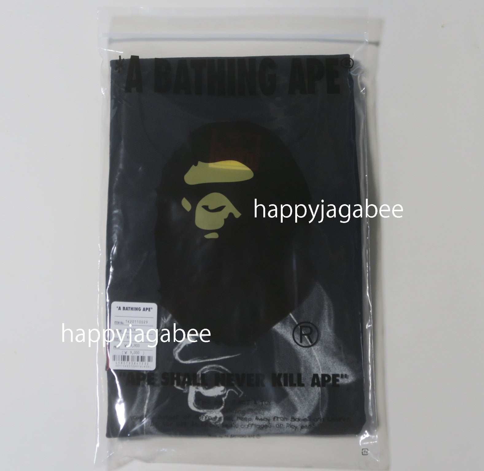 A BATHING APE MOSQUITO COIL APE HEAD TEE – happyjagabee store