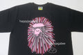 A BATHING APE APE HEAD FIREWORK TEE #1 ( Glow in the Dark )