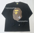 A BATHING APE BIG APE HEAD L/S TEE