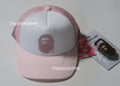 A BATHING APE Ladies' CRYSTAL STONE APE HEAD MESH CAP