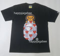 A BATHING APE Ladies' I LOVE BAPE MILO ON APE HEAD TEE