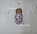 A BATHING APE Ladies' I LOVE BAPE MILO ON APE HEAD TEE