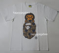 A BATHING APE Ladies' I LOVE BAPE MILO ON APE HEAD TEE