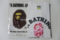 A BATHING APE ABC CAMO COLLEGE TEE