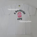 A BATHING APE ABC CAMO COLLEGE TEE