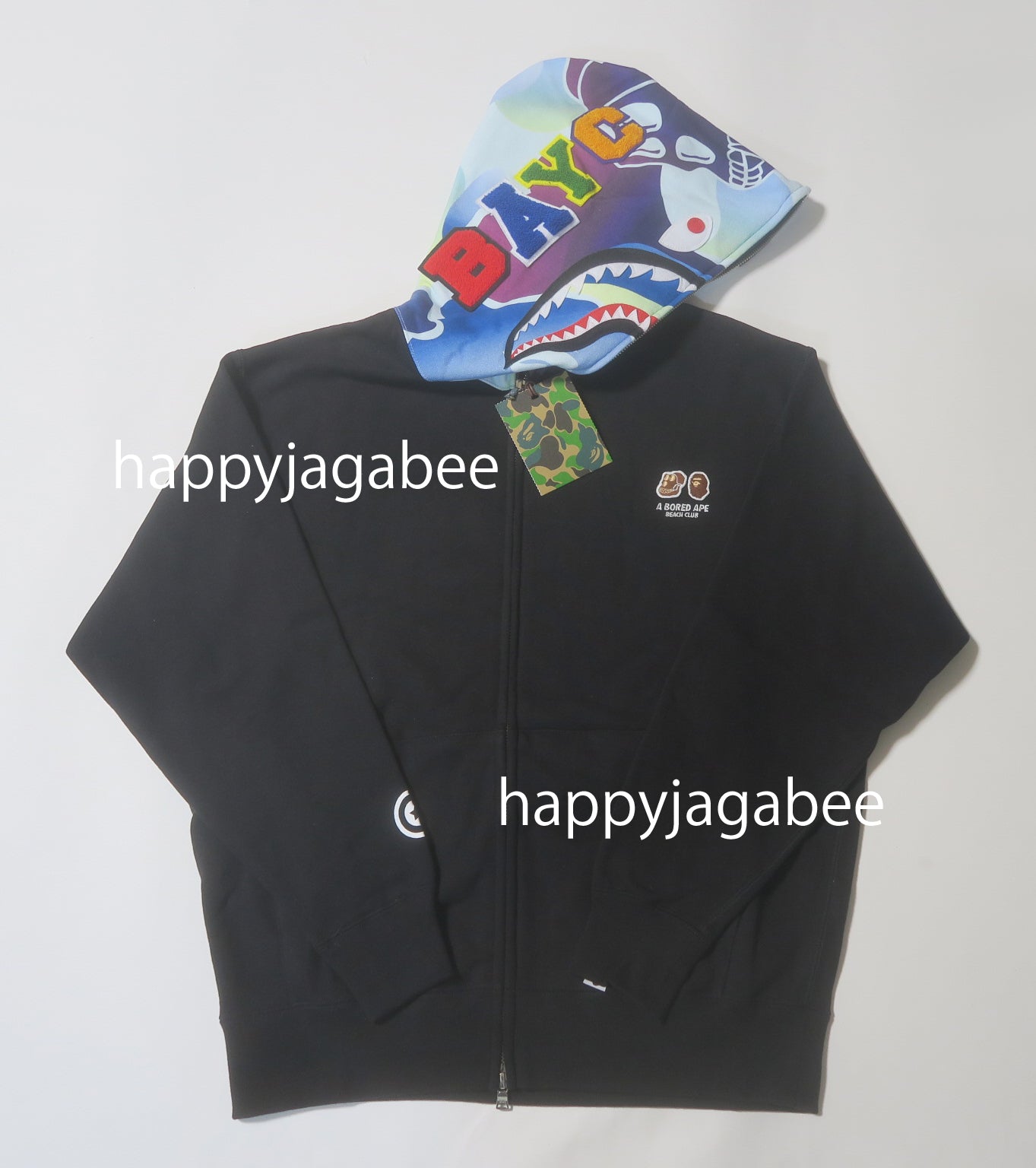 A BATHING APE BAPE x BAYC SEASON 2 SHARK FULL ZIP HOODIE A BATHING APE BAPE x BAYC SEASON 2 SHARK FULL ZIP HOODIE