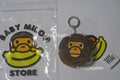 A BATHING APE - BABY MILO STORE BABY MILO PLUSH DOLL AIRPODS PRO HOLDER KEYCHAIN ( MINI POUCH KEYCHAIN )