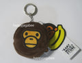 A BATHING APE - BABY MILO STORE BABY MILO PLUSH DOLL AIRPODS PRO HOLDER KEYCHAIN ( MINI POUCH KEYCHAIN )