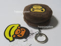 A BATHING APE - BABY MILO STORE BABY MILO PLUSH DOLL AIRPODS PRO HOLDER KEYCHAIN ( MINI POUCH KEYCHAIN )