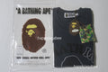 A BATHING APE GARMENT DYE COLLEGE RELAXED FIT TEE