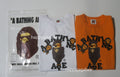 A BATHING APE BAPE KIDS COLLEGE MILO TEE