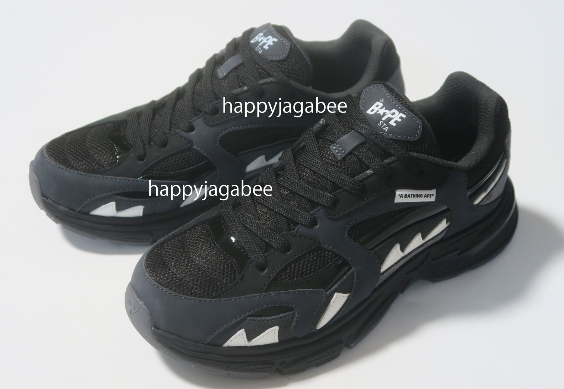 2個 SHARK STA サイズ L SALE !!!! A BATHING APE SHARK STA – happyjagabee store