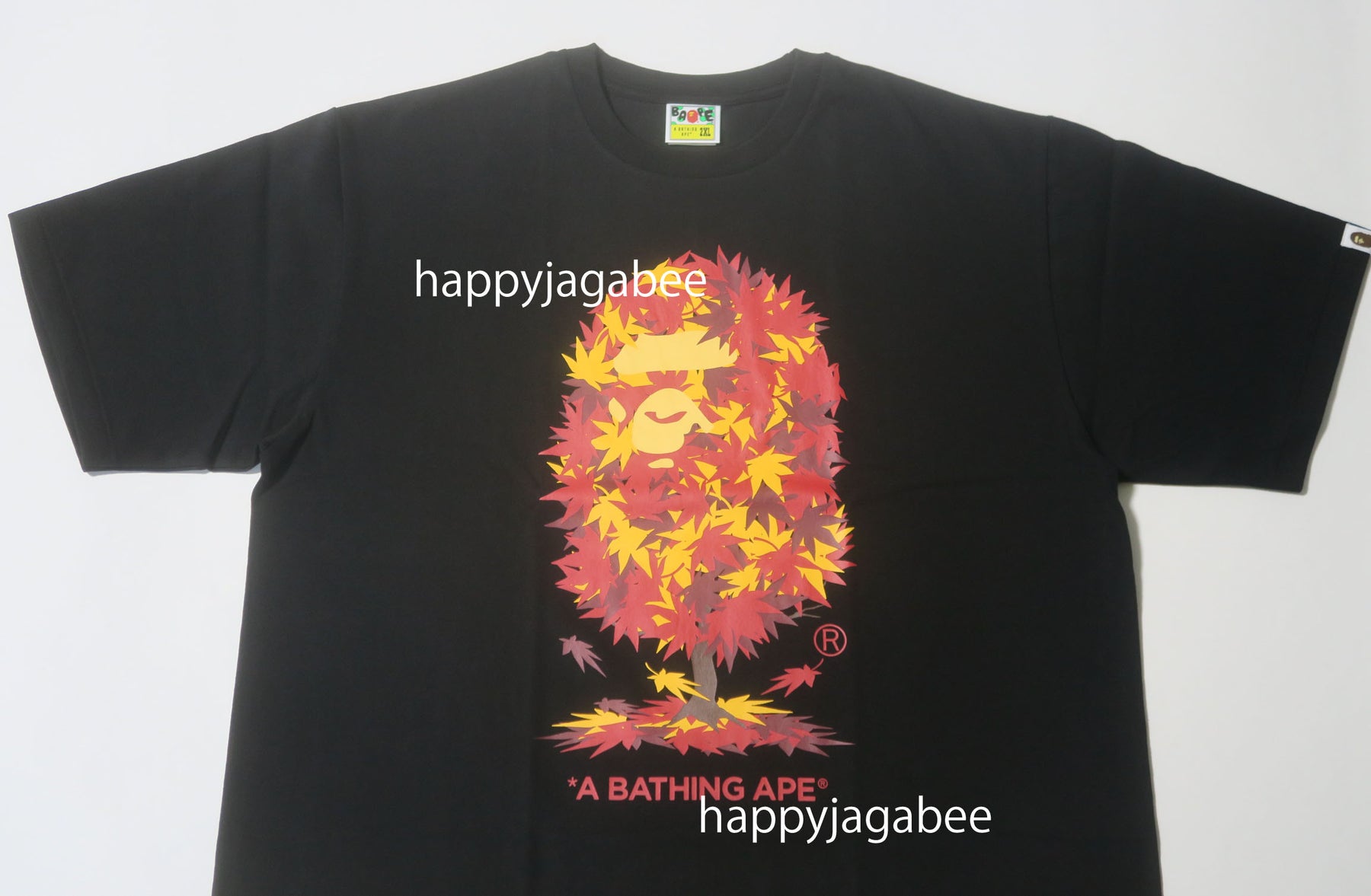 A BATHING APE JAPAN AUTUMN APE HEAD TEE – happyjagabee store