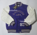 A BATHING APE GIANT APE HEAD VARSITY JACKET