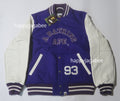 A BATHING APE GIANT APE HEAD VARSITY JACKET