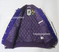A BATHING APE GIANT APE HEAD VARSITY JACKET