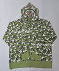 A BATHING APE JAPAN LIMITED COLLECTION BAPE STORE ZOZOTOWN SEPARATE SHARK FULL ZIP HOODIE