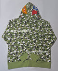 A BATHING APE JAPAN LIMITED COLLECTION BAPE STORE ZOZOTOWN SEPARATE SHARK FULL ZIP HOODIE