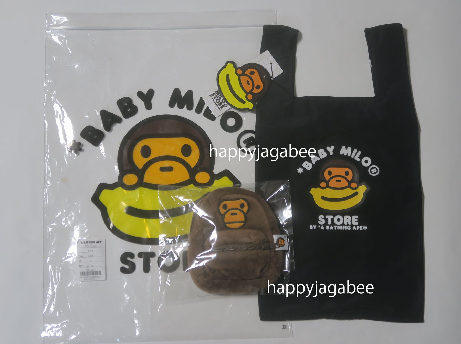 韓国 ファッション通販 A BAG ECO KEYCHAIN BABY STORE MILO BABY - APE BATHING バッグ