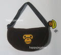 A BATHING APE - BABY MILO STORE BABY MILO SMALL CROSS FAUX FUR BAG