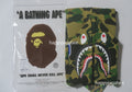 A BATHING APE BAPE KIDS ABC CAMO SHARK ZIP HOODIE