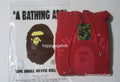A BATHING APE DESTROYED COLLEGE RELAXED FIT LAYERED PULLOVER HOODIE