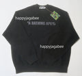 A BATHING APE BATHING APE LOGO RELAXED FIT CREWNECK SWEAT SHIRT