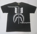 A BATHING APE BAPE x BOUNTY HUNTER MAD SHARK TEE