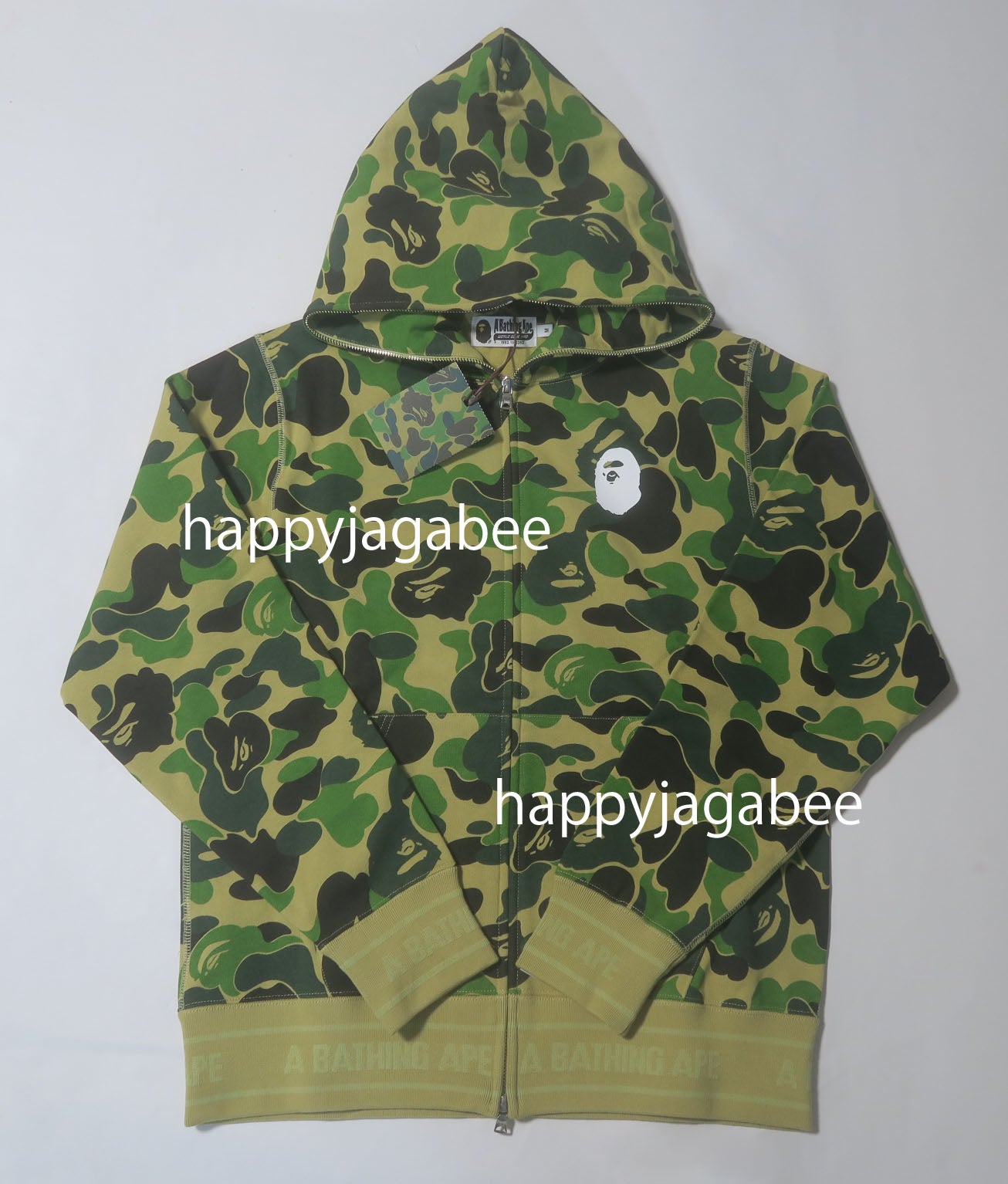 完売確実 A BATHING APE ABC CAMO LOGO RIB FULL ZIP HOODIE A BATHING APE® Abc Camo Logo Rib Full Zip Hoodie | Bape