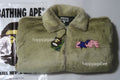 A BATHING APE BAPE x CACTUS JACK x DON TOLIVER FAUX FUR JACKET