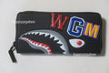 A BATHING APE SHARK LONG WALLET