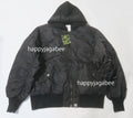 A BATHING APE NYLON MA-1 JACKET