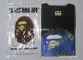 A BATHING APE AURORA APE HEAD TEE
