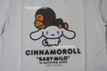 A BATHING APE BAPE KIDS BABY MILO x SANRIO CINNAMONROLL TEE