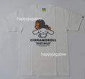 A BATHING APE BABY MILO x SANRIO CINNAMOROLL TEE