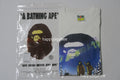 A BATHING APE AURORA APE HEAD TEE
