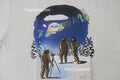 A BATHING APE AURORA APE HEAD TEE
