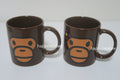 A BATHING APE BABY MILO & BABY LISA MUG CUP SET