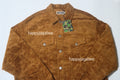 A BATHING APE SOLID CAMO CORDUROY TRUCKER JACKET