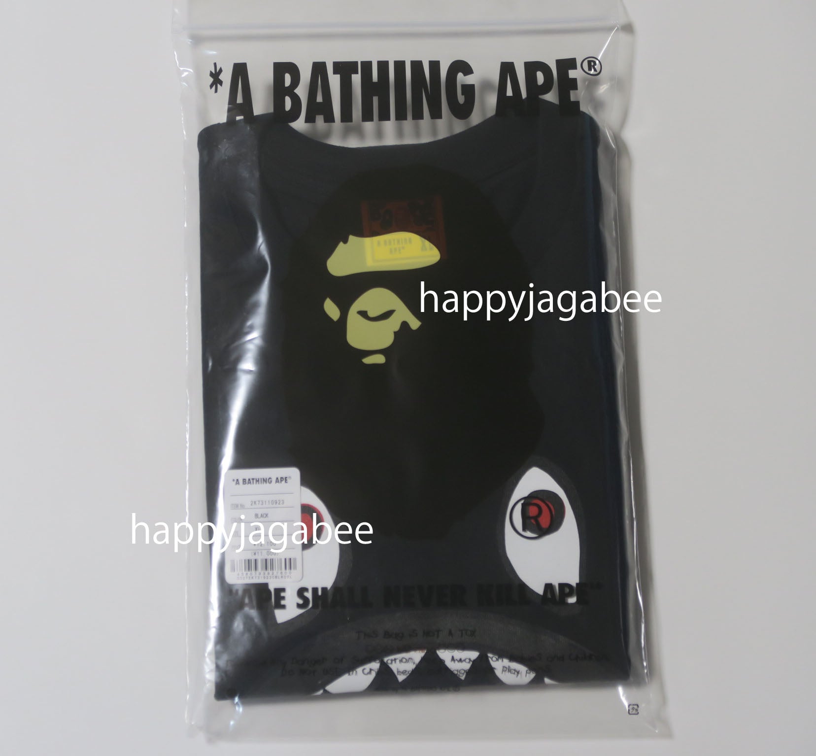 A BATHING APE BAPE x JOSHUA VIDES MILO SHARK TEE