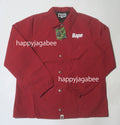 A BATHING APE BAPE LOGO COACH JACKET -ONLINE EXCLUSIVE-