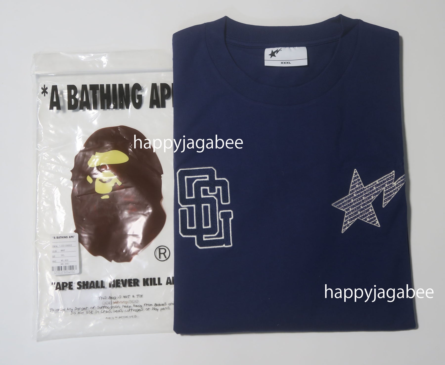 A BATHING APE BAPE x STADIUM GOODS TEE – happyjagabee store