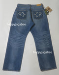A BATHING APE STA PATCH WORK LOOSE FIT DENIM PANTS