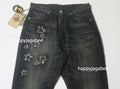 A BATHING APE STA PATCH WORK LOOSE FIT DENIM PANTS