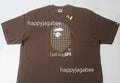A BATHING APE STA HOUNDSTOOTH BY BATHING APE RELAXED FIT TEE