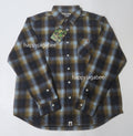 A BATHING APE APE HEAD ONE POINT CHECK RELAXED FIT SHIRT