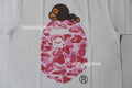 A BATHING APE Ladies' ABC CAMO MILO ON BIG APE TEE