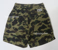 A BATHING APE 1ST CAMO BATHING APE LOGO SHORTS
