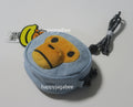 A BATHING APE BABY MILO STORE BABY MILO FACE DENIM CROSS BAG